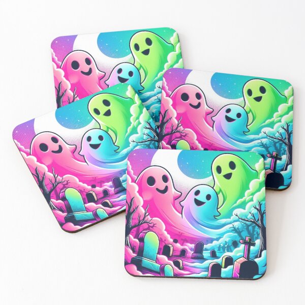 Item preview, Friendly Ghosts at the Graveyard designed and sold by agazub90.