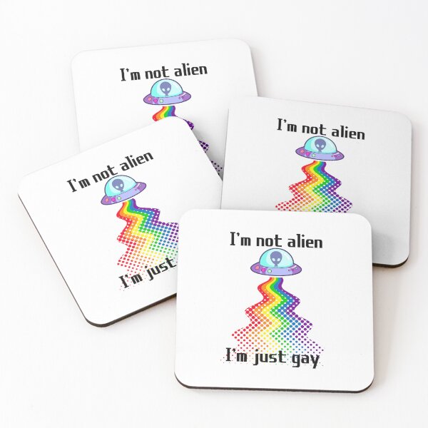 Item preview, Cute LGBTQ+ alien  designed and sold by mvbihh.