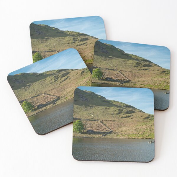 Item preview, Anglers fishing Llyn Dywarchen Eryri National Park, Wales. designed and sold by RobThorley.
