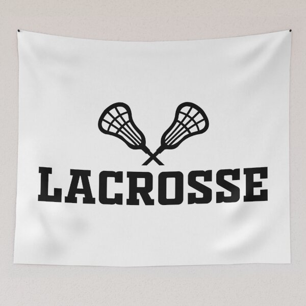 Item preview, College Lax Player, Crossed Sticks Lacrosse  designed and sold by Singhe Design.