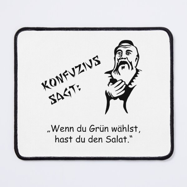 Item preview, Confucius says: If you choose green designed and sold by ARTmanhART.
