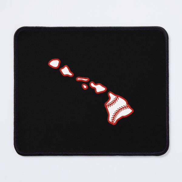 Item preview, Hawaii State Outline Baseball Stitch designed and sold by US States Merch.