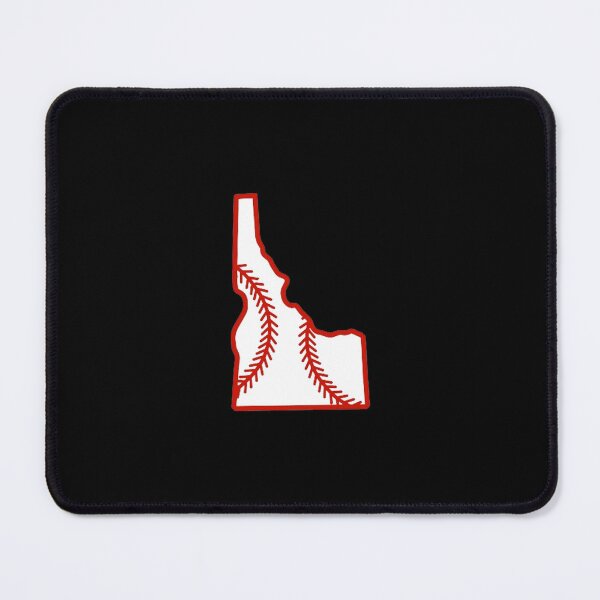 Item preview, Idaho State Outline Baseball Stitch designed and sold by US States Merch.
