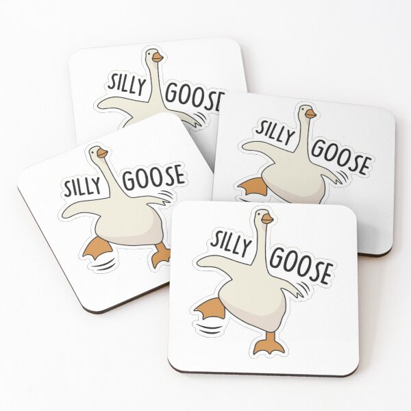 Item preview, Silly Goose Funny Meme Decal  designed and sold by Hamooy.