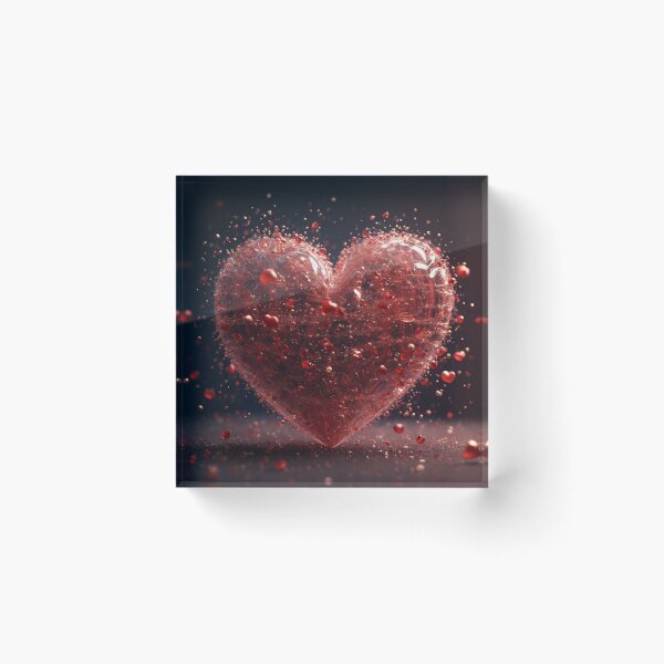 Item preview, Heart-Shaped Particles designed and sold by Sadia  Jannat.