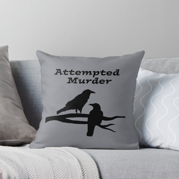 Item preview, Two Crows Attempted Murder designed and sold by Scat the cat.