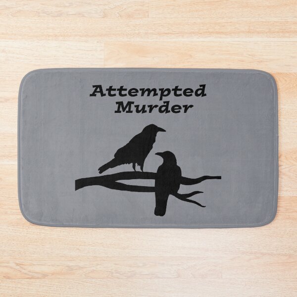 Item preview, Two Crows Attempted Murder designed and sold by Scat the cat.