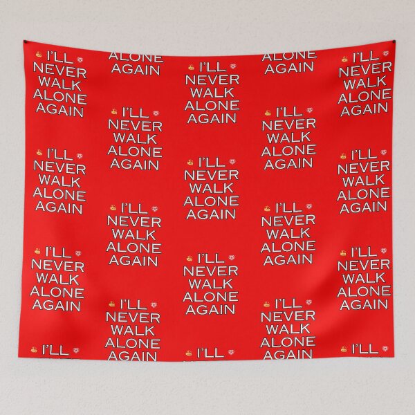 Item preview, I'll Never Walk Alone Again - Jurgen Klopp Liverpool - great for humans and dogs designed and sold by RunningJoke.