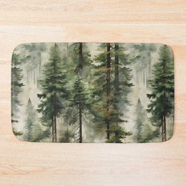 Item preview, Trees,pine trees,forest,watercolor nature background. designed and sold by MariaMarinova.