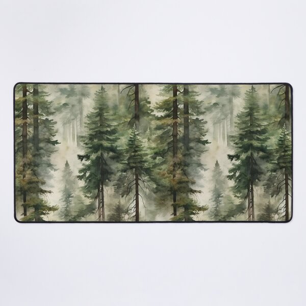 Item preview, Trees,pine trees,forest,watercolor nature background. designed and sold by MariaMarinova.