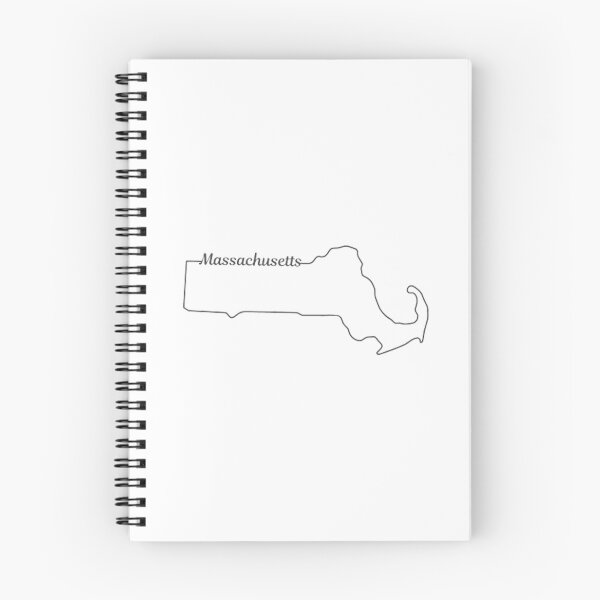 Item preview, Massachusetts State Outline designed and sold by US States Merch.