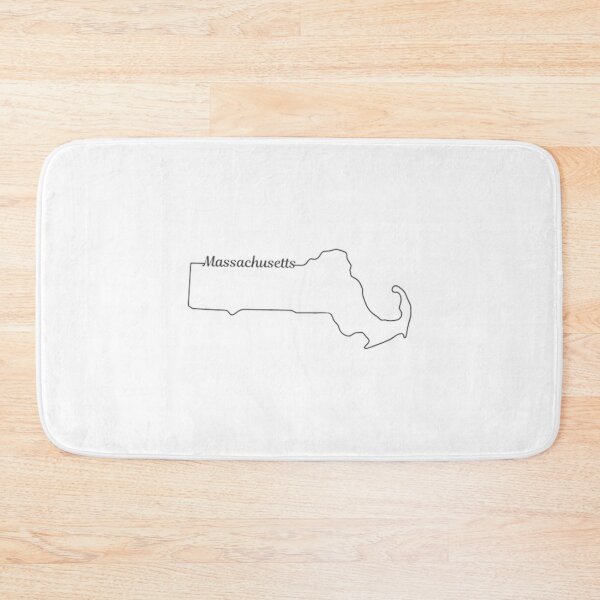 Item preview, Massachusetts State Outline designed and sold by US States Merch.
