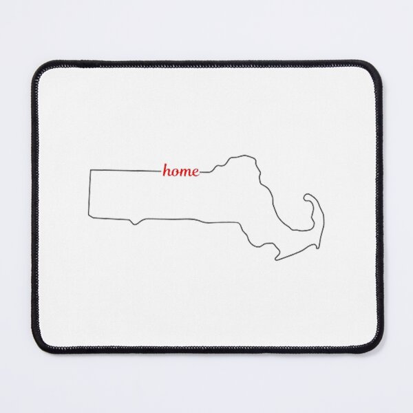 Item preview, Massachusetts State Outline Home designed and sold by US States Merch.