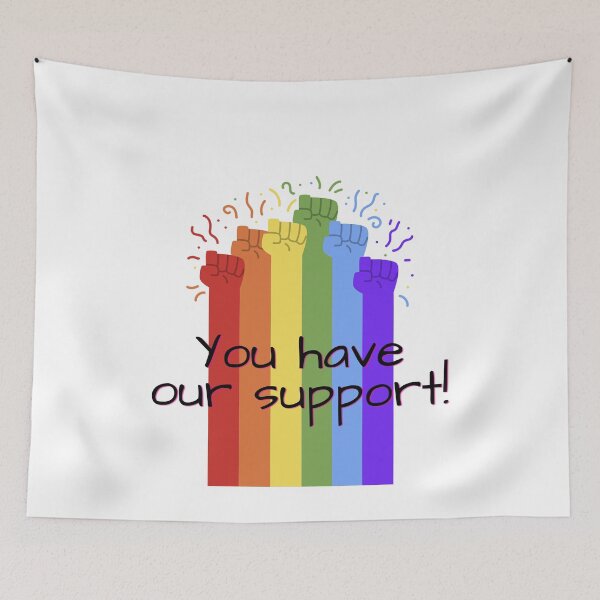 Item preview, Supportive LGBTQ+ family Pride Month support designed and sold by mvbihh.