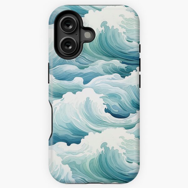 Item preview, Waves,sea,ocean, water,blue background  designed and sold by MariaMarinova.