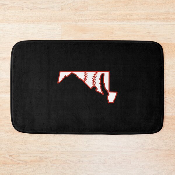 Item preview, Maryland State Outline Baseball Stitch designed and sold by US States Merch.