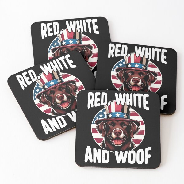 Item preview, Red, White, and Woof designed and sold by kniekum.