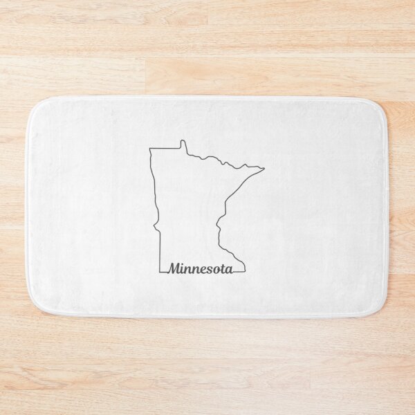 Item preview, Minnesota State Outline designed and sold by US States Merch.