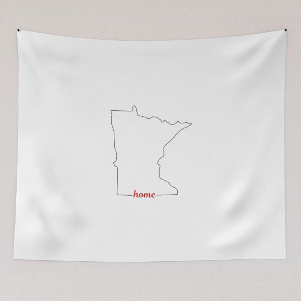 Item preview, Minnesota State Outline Home designed and sold by US States Merch.