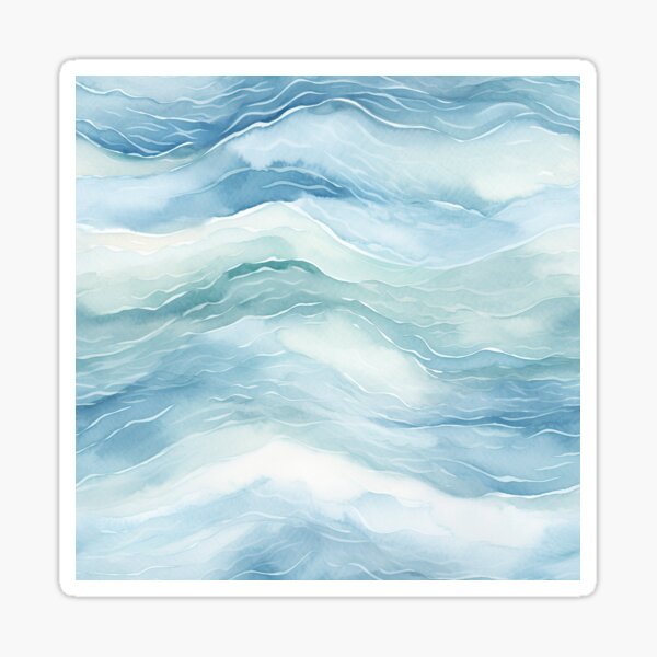 Item preview, Waves,sea,ocean, water,blue background  designed and sold by MariaMarinova.