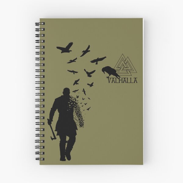 Item preview, Valhalla Viking Warrior with Valknut Symbol designed and sold by peaktee.