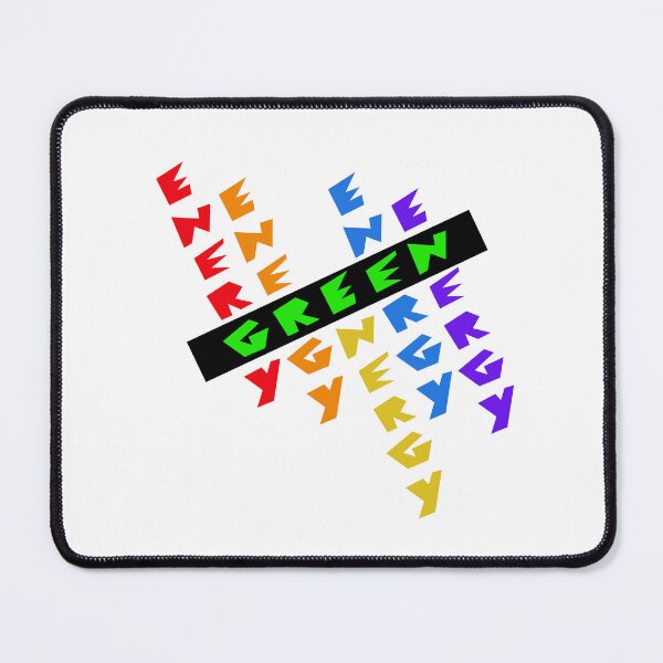 Item preview, Green Energy energised, pop-and-bee original design designed and sold by pop-and-bee.