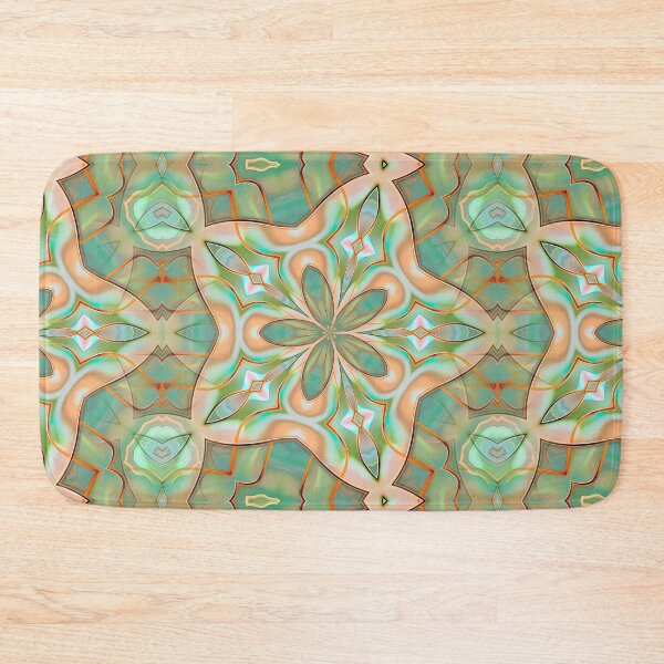 Item preview, Green and Gold Kaleidoscope--and matching patterns designed and sold by WendyMaree.