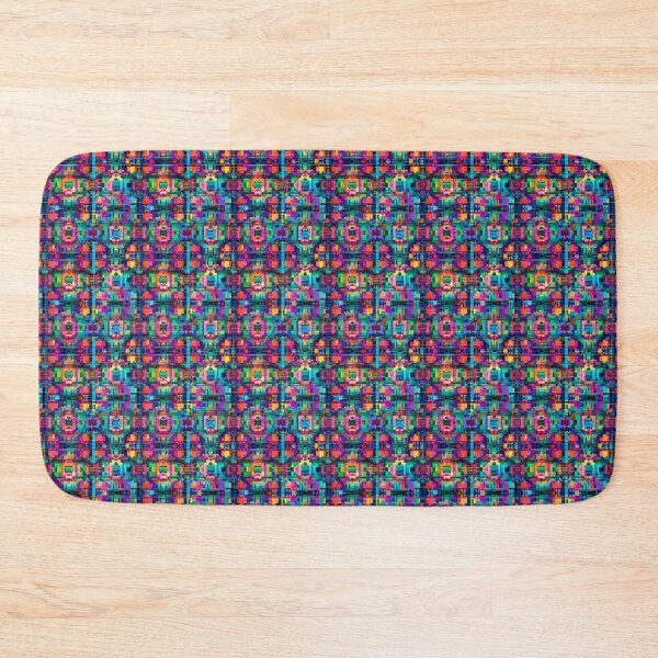 Item preview, Geometric color rush pattern designed and sold by Digital Dreamtales.