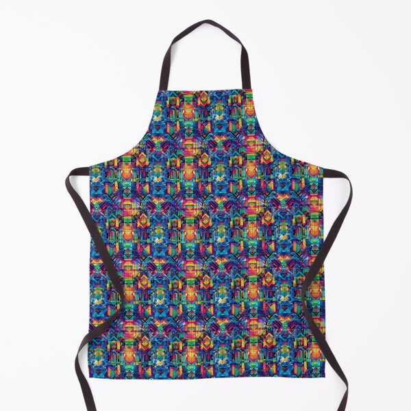 Item preview, Geometric color rush pattern designed and sold by Digital Dreamtales.