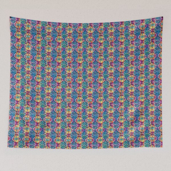 Item preview, Geometric color rush pattern designed and sold by Digital Dreamtales.