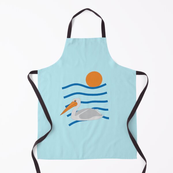 Item preview, Pelican Bird at Ocean Sea at Sunset designed and sold by Anna Lemos.