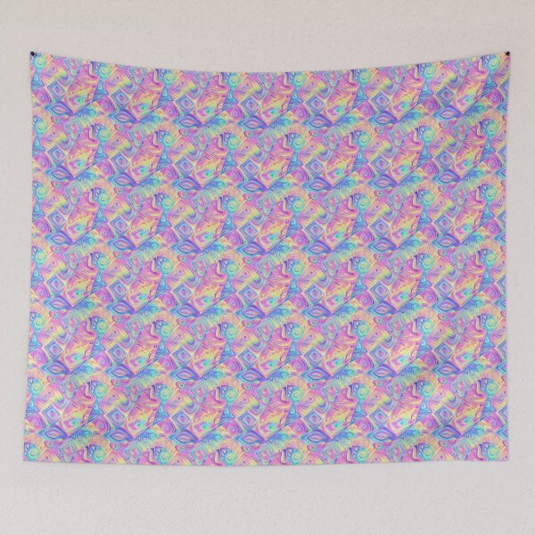 Item preview, Flowing pastel geometry designed and sold by Digital Dreamtales.