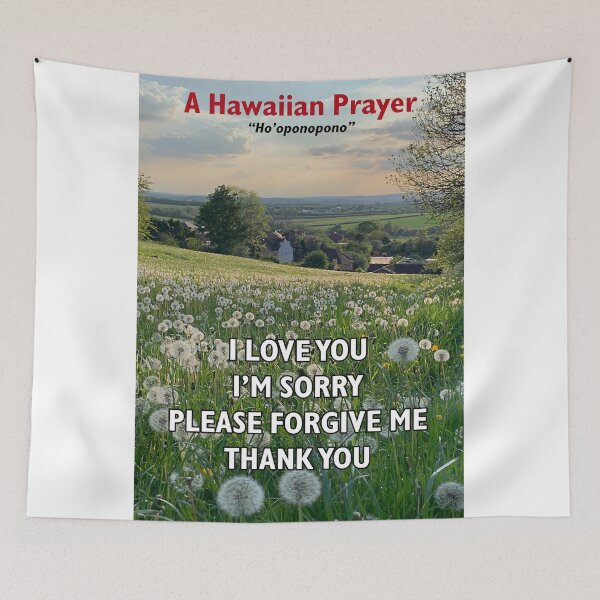 Item preview, A Hawaiian Prayer - Ho'oponopono designed and sold by Paul Rowland.