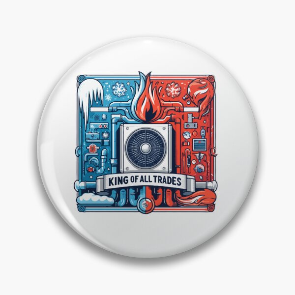 Item preview, HVAC/R King Of All Trades - HVAC/R Quote designed and sold by TeesYouWant.