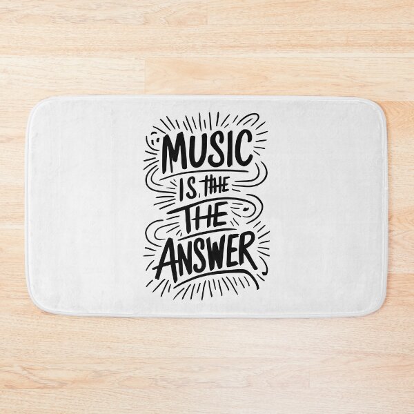 Item preview, Music is The Answer To Your Problems | Musicians gift designed and sold by paulo silveira.