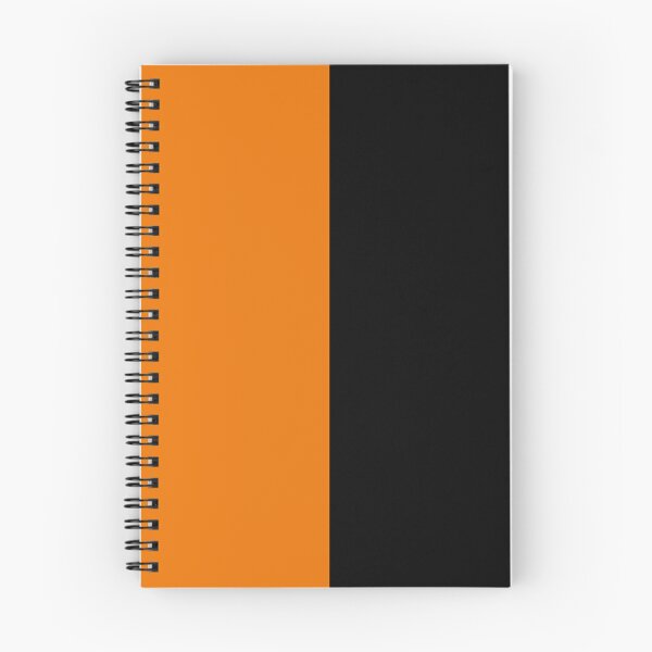 Item preview, Orange Black Two Tone Color Split designed and sold by PatternTitan.