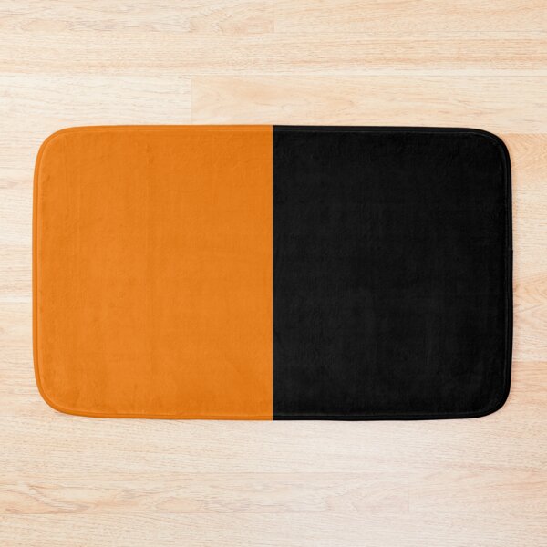 Item preview, Orange Black Two Tone Color Split designed and sold by PatternTitan.