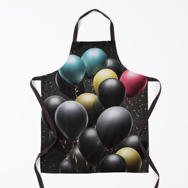 Item preview, Black birthday balloons designed and sold by Sadia Jannat.