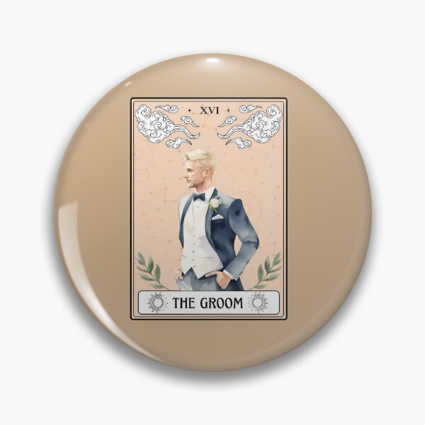 Item preview,  The Groom Tarot Cards Bride and Groom  designed and sold by MomentumCloset.