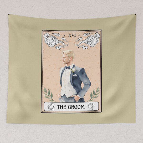 Item preview,  The Groom Tarot Cards Bride and Groom  designed and sold by MomentumCloset.