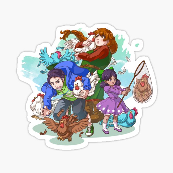 Aperçu de l'œuvre Personnages de Stardew Valley créée et vendue par AstarionWonder.