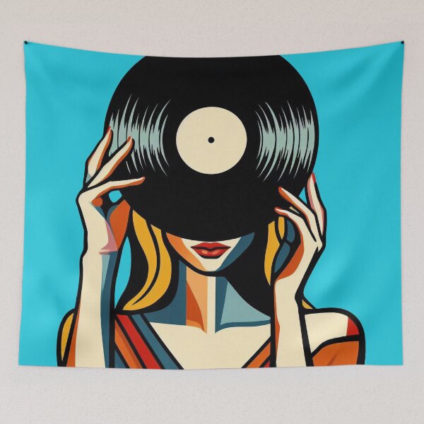 Item preview, Vinyl Veiled Visage - Colour Variant designed and sold by DJ-Portable.