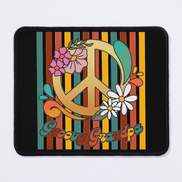 Item preview, Groovy Grandpa. Cool Hippie Grandfather designed and sold by Rebel-Design.