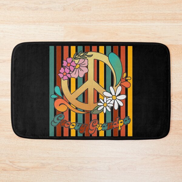 Item preview, Groovy Grandpa. Cool Hippie Grandfather designed and sold by Rebel-Design.