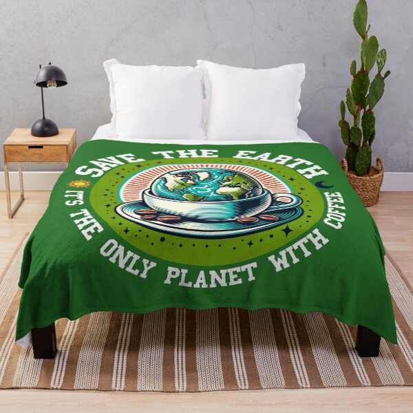 Item preview, Save the Earth, it's the only planet with coffee designed and sold by Belarte.shop.