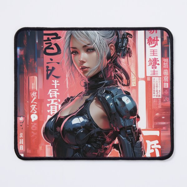 Item preview, Cyberpunk Anime Warrior designed and sold by taoistviking.