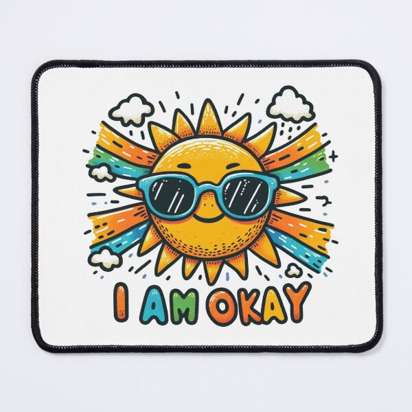 Item preview, "Am Okay" Serenity: A Design of Resilience and Acceptance designed and sold by chawezi.