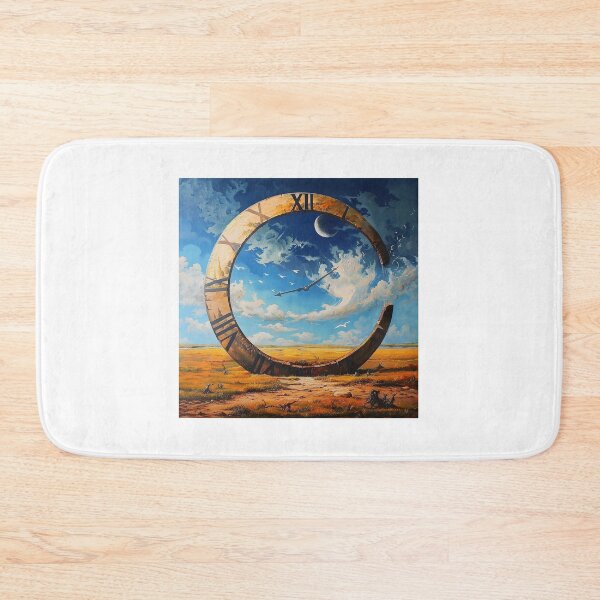 Item preview, Time Is a flat circle designed and sold by nerdyrock.