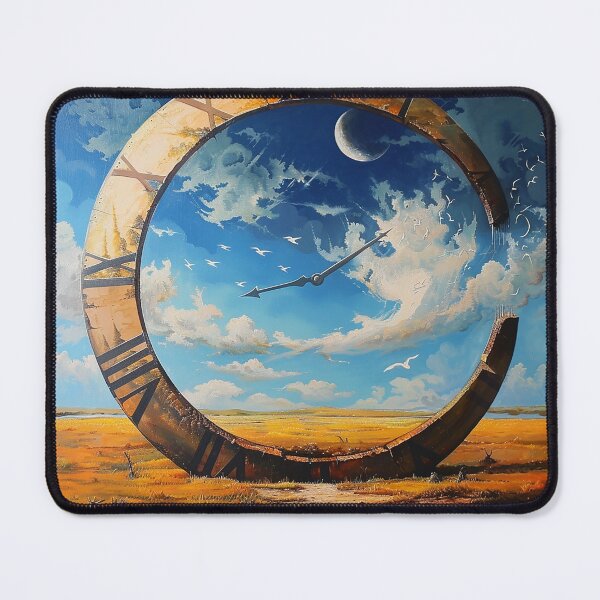 Item preview, Time Is a flat circle designed and sold by nerdyrock.