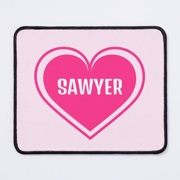 Item preview, Sawyer Girl Name Pink designed and sold by Monika Howarth.